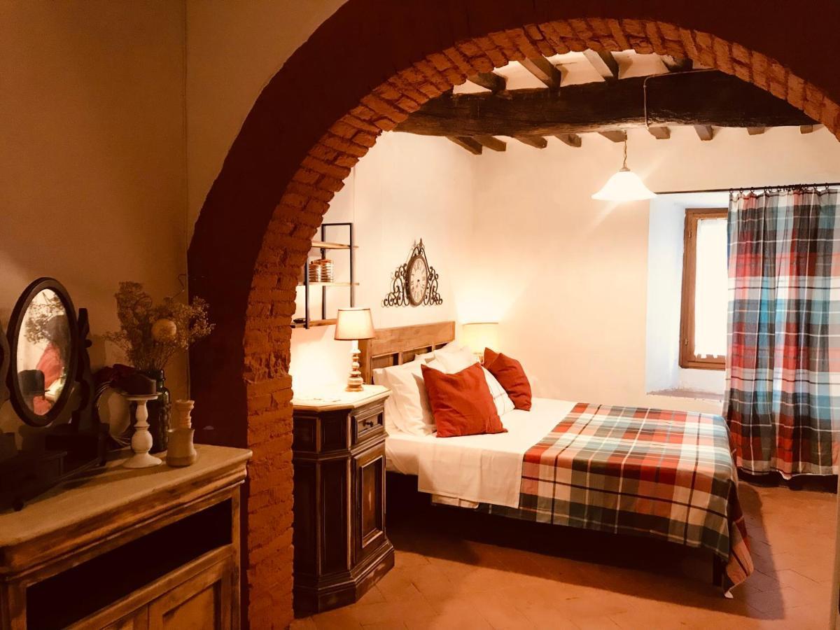 Camera E Appartamento Toscana - B&B Palazzo Robicci Castiglion Fiorentino Bagian luar foto
